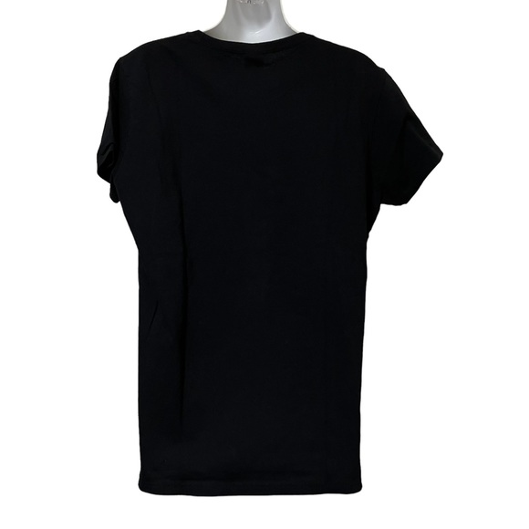 Santa Wine Glass Christmas Tee - Picture 6 of 8